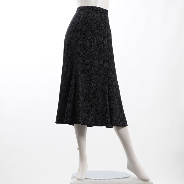 ドビーランダムドットマーメイドスカート