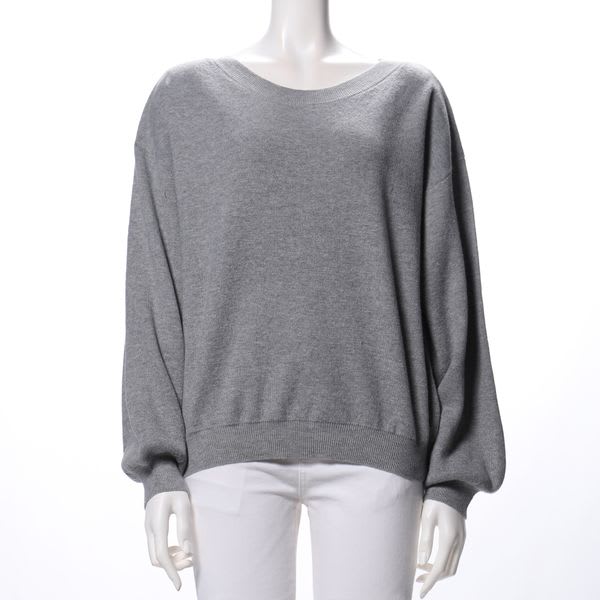 ボリュームスリーブニット