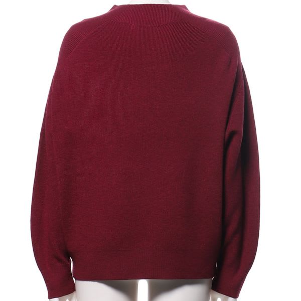 ミドルゲージハイネックニット