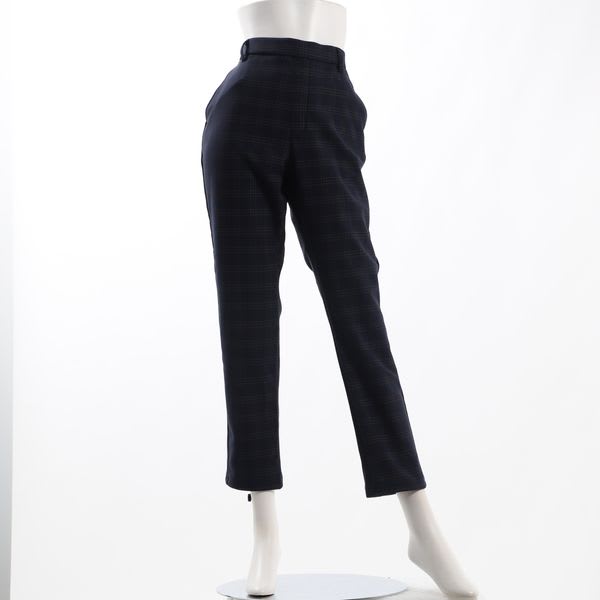 ニット裏起毛テーパードパンツ