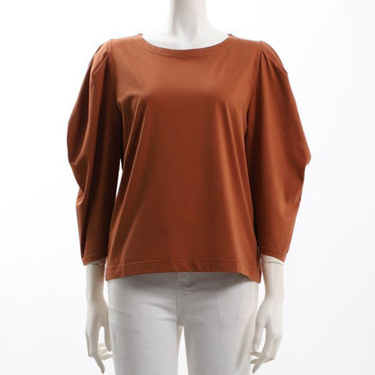 袖タックカットソー