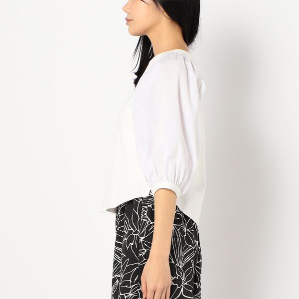 パフスリーブカットソー