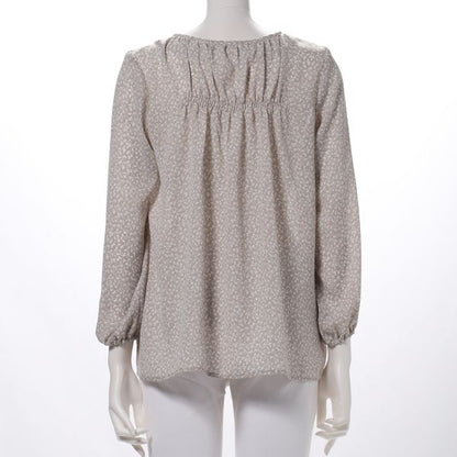 ギャザーデザインブラウス