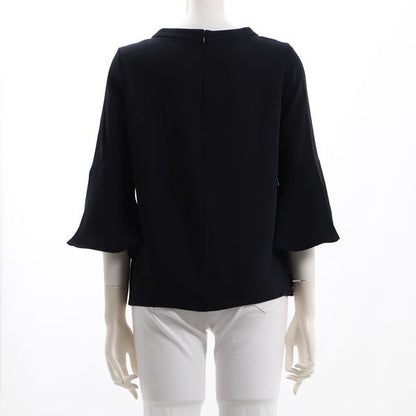 メタルパーツフレアスリーブブラウス