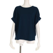 袖タックカットソー