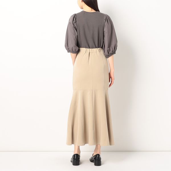 パフスリーブカットソー