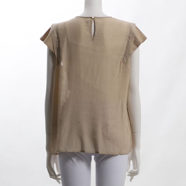 ショルダー切り替えデザインブラウス