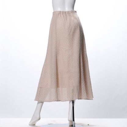 幾何レースマーメイドスカート