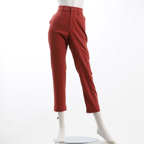バックウエストゴムテーパードパンツ