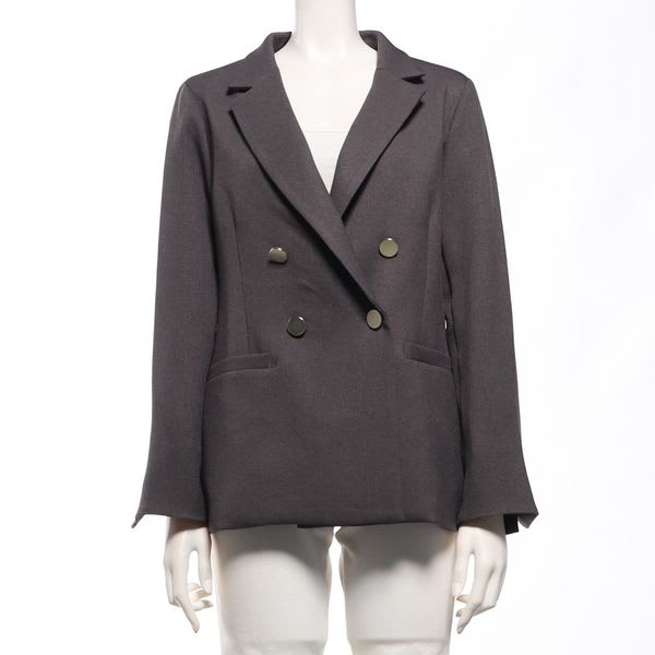 【セットアップ】ダブルブレストテーラードジャケット