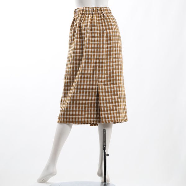 ツイードラップタイトスカート