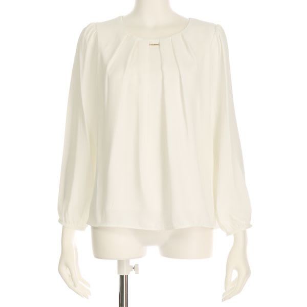 メタルパーツブラウス