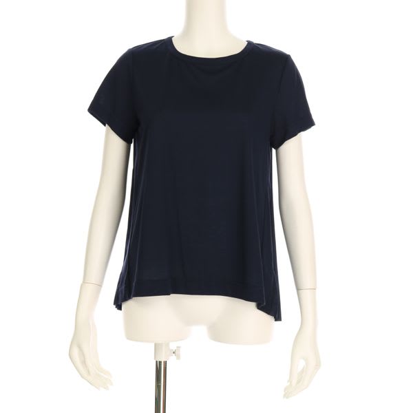 バックプリーツカットソー