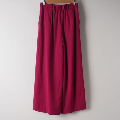 ポイントベルト付きフレアパンツ