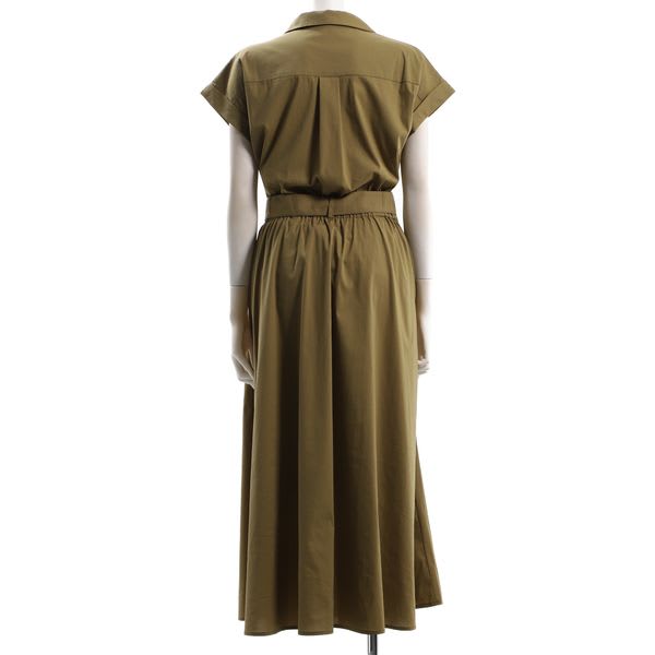 トレンチ風ワンピース