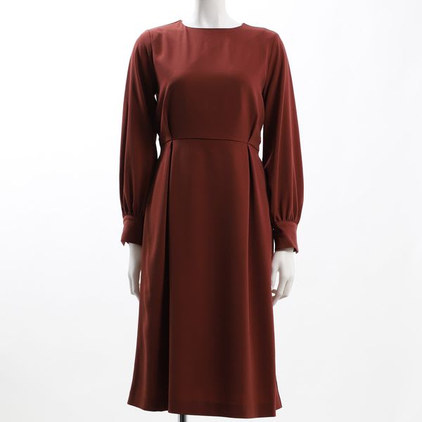 ウエストタックリボンワンピース