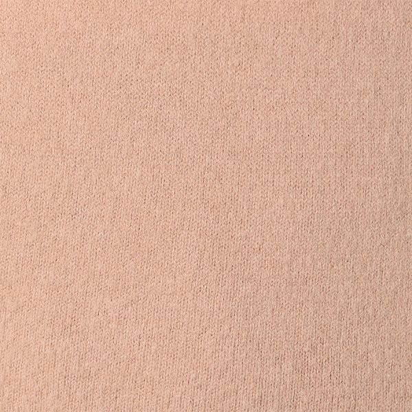 袖パフモックネックニット