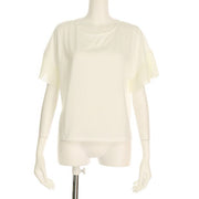 袖口デザインカットソー