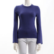 フレアスリーブニット