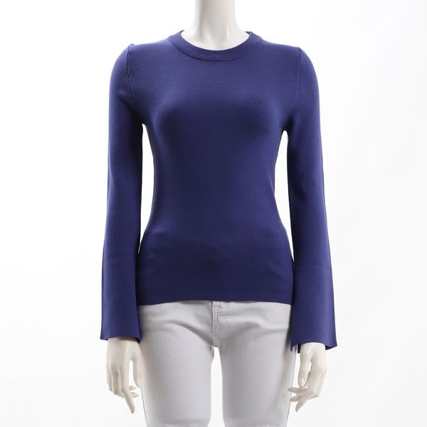 フレアスリーブニット