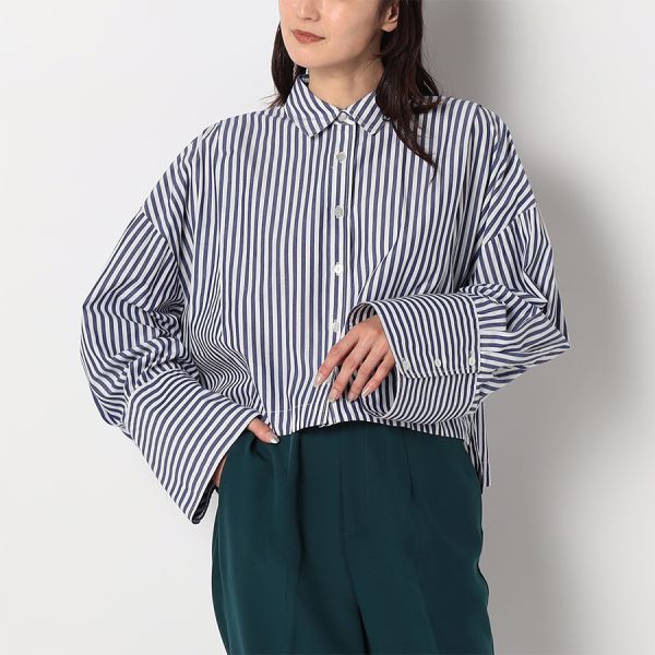 ワイドスリーブシャツ