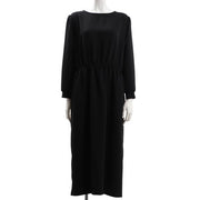 ウエストゴムワンピース