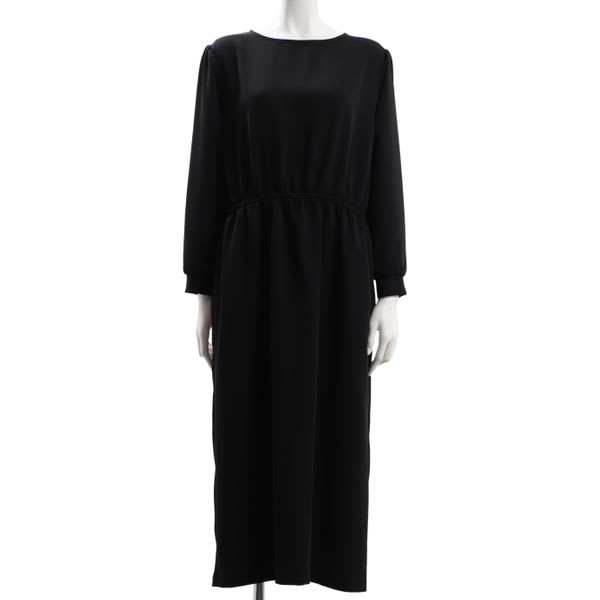 ウエストゴムワンピース