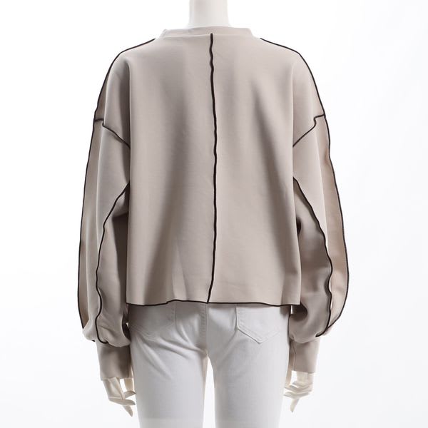 バイカラーラインカットソー