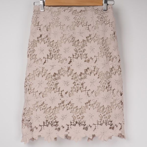 クロシェレースタイトスカート