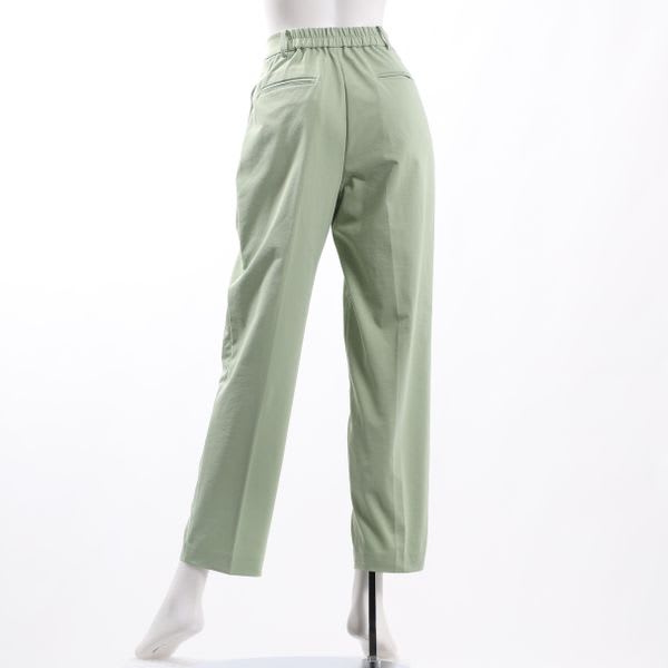 センターシームスリットパンツ