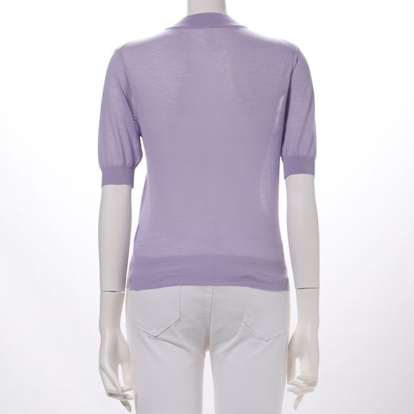 シンプルシルエットシアークルーネックニット