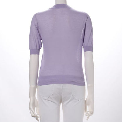 シンプルシルエットシアークルーネックニット