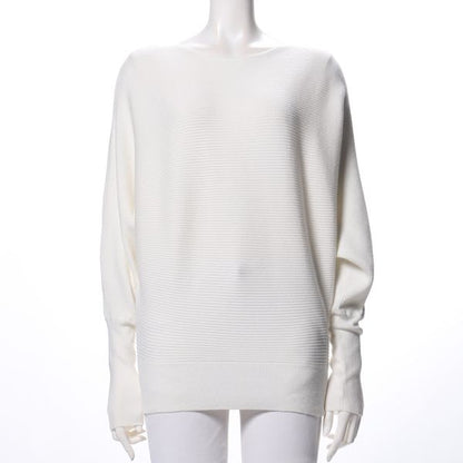 ドルマンスリーブニット