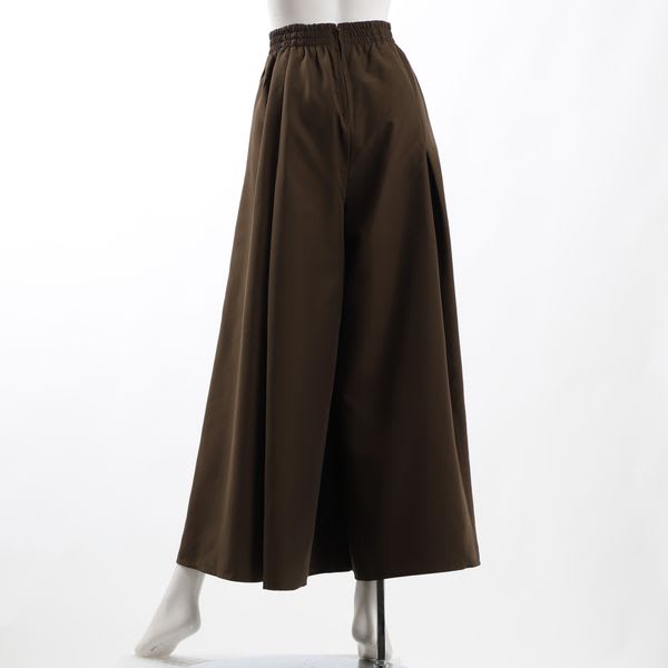 ハイウエストタックフレアパンツ