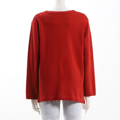 ポケットデザイン金ボタンVネックカーディガン