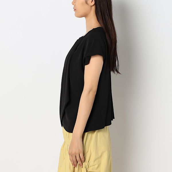 バックドレープカシュクールブラウス