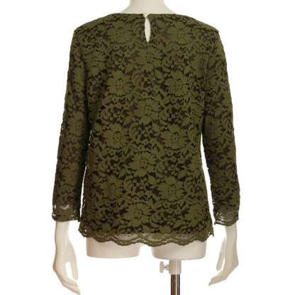 スカラップレースブラウス