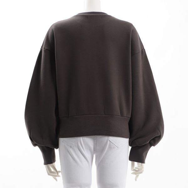 ボリュームスリーブクルーネックプルオーバー