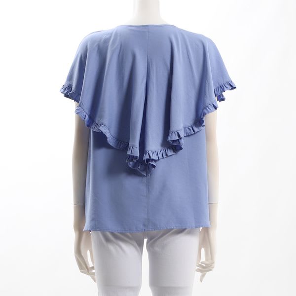 ラッフルフリルブラウス