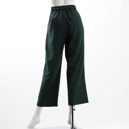 バックゴムストレートパンツ