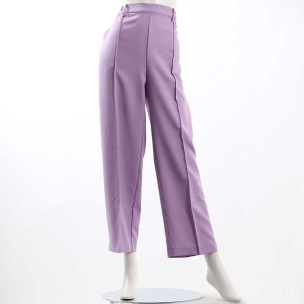 ピンタック入りストレートパンツ