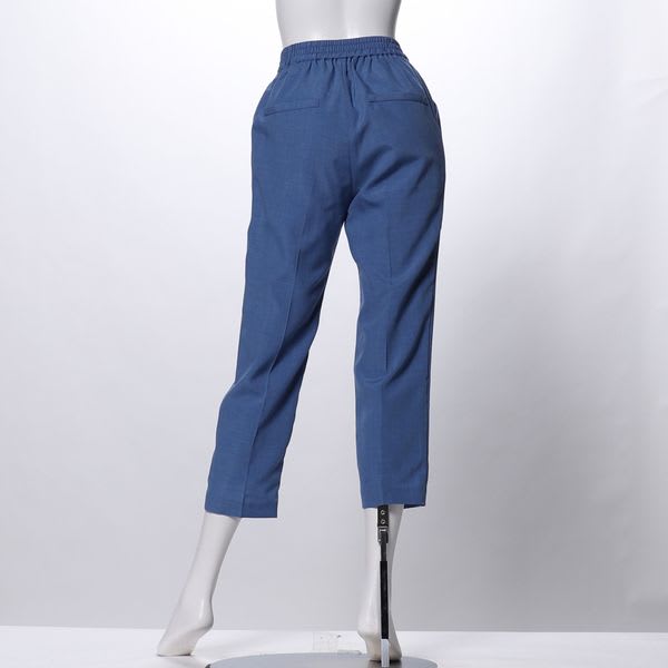 フロントベルトポケット付きカラーテーパードパンツ