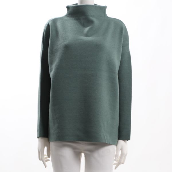 ドロップショルダーオフネックニット