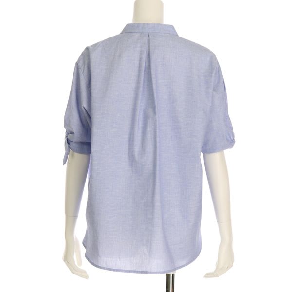 袖口結びデザインブラウス