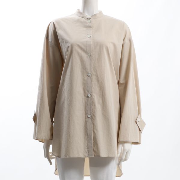 近江晒加工オーバーシャツ