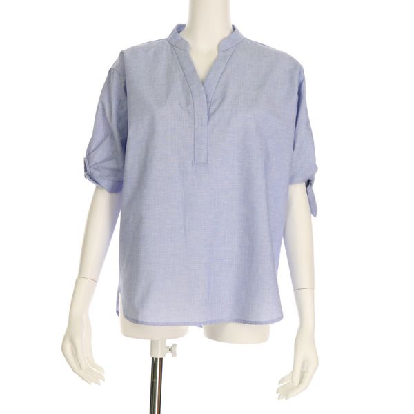 袖口結びデザインブラウス