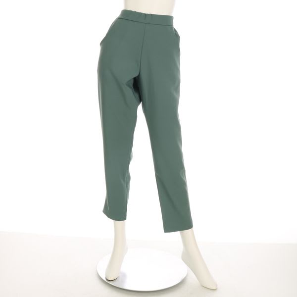 後ろゴムテーパードパンツ