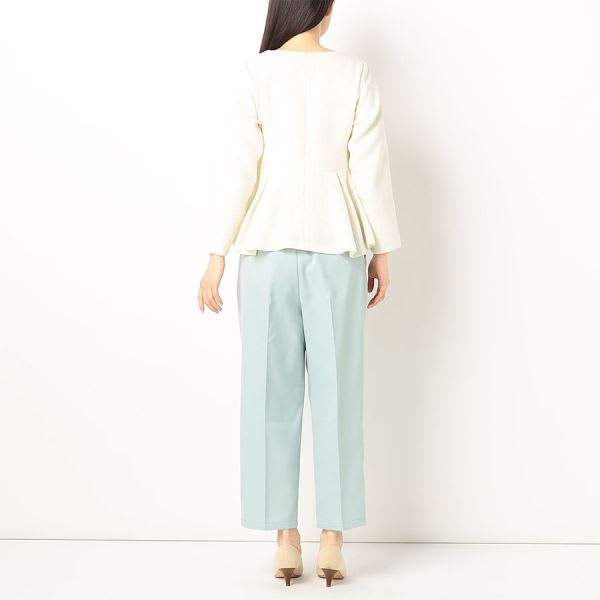 ペプラムブラウス