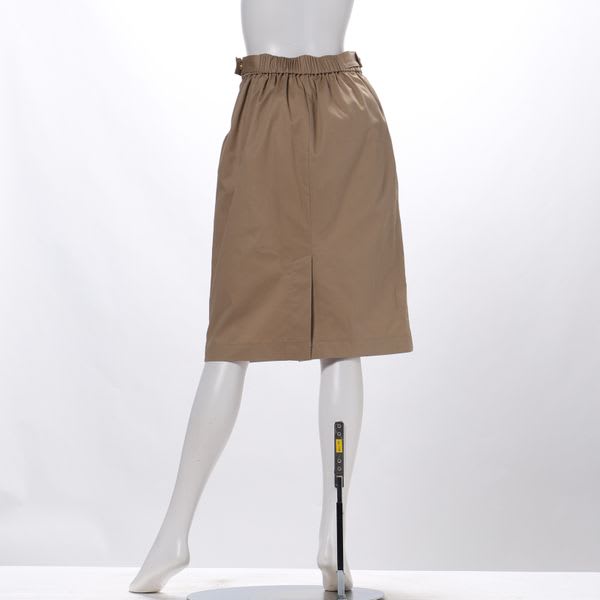 サイドデザインポケット付きセミタイトスカート