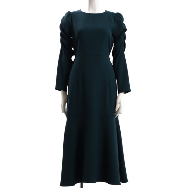 パワショルデザインマーメイド切り替えワンピース